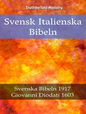 cover image of Svensk Italienska Bibeln